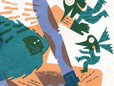 Rumble comics illustration rumble