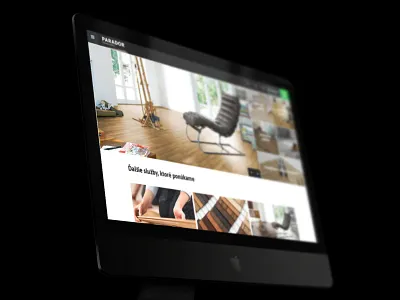 Parador - Ecommerce solution design e commerce eshop floor interior internetovy obchod laminate ui ux website