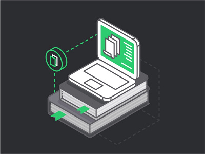 Api Page api book business computer icon illustration landing networking page service technology transfer
