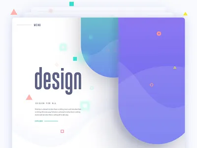 Visual Language ... color creative design gmail google gradient raaz das template typography ui ux visual