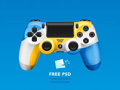 Dualshock 4 [ FREE PSD] buttons custom download dualshock free joystick pixel playstation ps4 psd tipsy vagina
