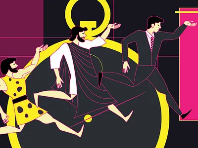 Anatomy Of A Pitch Deck illustration pitch deck