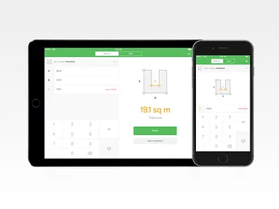 Paint calculator animation calculator gif idea ios ipad iphone mobile paint ui ux