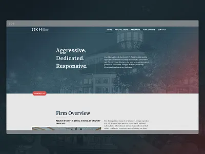 GKH Law Firm Website chattanooga gkh icons lawfirm lawyer website