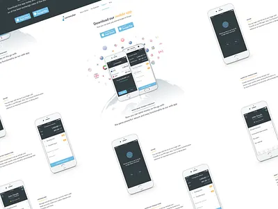 CurrencyFair Mobile Landing Page android currencyfair download ios landing mobile page