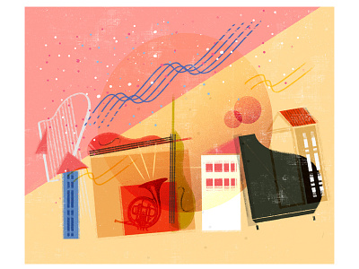Melody Rumble design editorial illo illustration illustrator photoshop taiwan