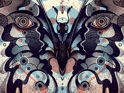 OAR 2017 Tour Poster 2 of 10 gigposter illustration oar poster screenprint