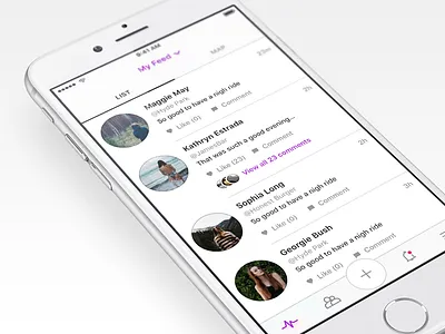 Circuit app app design icons interface ios mobile ui ux venue