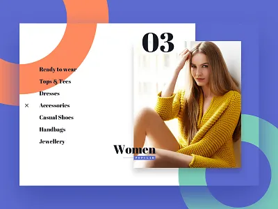 MV — Women Category app ecommerce fashion interaction material mobile product shop store ui ux website