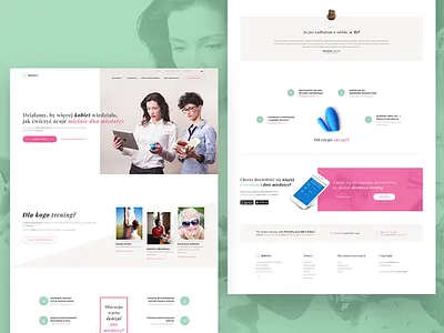 PelviFly - Telemedicine & eHealth startup design ehealth health landing page mobile service telemedicine ui ux web woman women