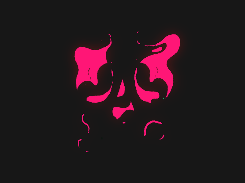 Skull Smoke 2d after effects animation cel flat framebyframe liquid motion design motion graphics photoshop