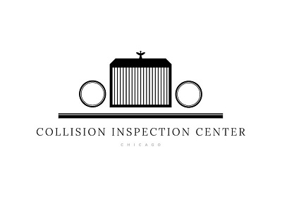 Brand for the Collision Inspection Center (v1.1) autobody autobodyshop brand brand identity branding car collision logo rolls royce