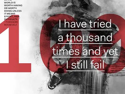 1000 Times— design editorial expressive graphic design instagram minimal modern print type typography visual