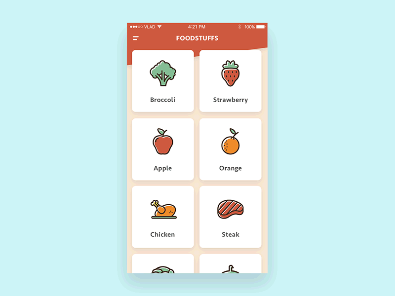 Filter Animation by Vlad Fedoseyev on Dribbble