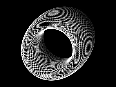 2017.July.22 black and white blend blend tool lines oval path spine vector