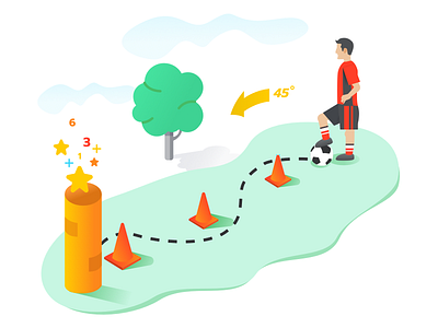 Training animation app interaction layout screens search training ui ux
