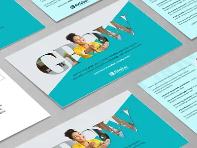 Direct Mail Postcards chamber of commerce direct mail photography print type typography