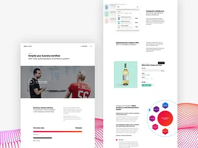 E-commerce System – Detail Page for SmartBase web animation detail e commerce landing product system ui ux webdesign
