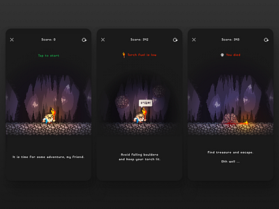 Adventure awaits concept game ios mobile pixel pixelart