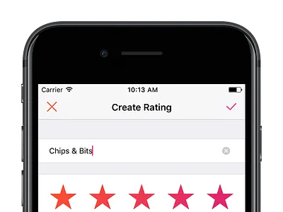 R8R Stars cancel gradient icons ios r8r save stars