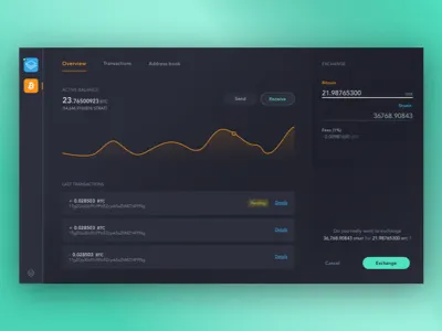 Breeze Wallet - Dark theme tries altcoin bitcoin breeze dark stratis wallet