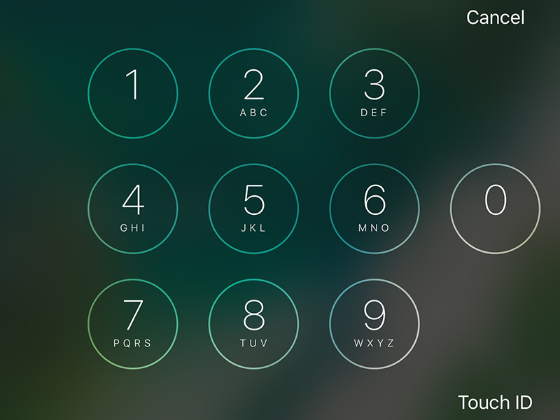 how to make lock screen horizontal on iphone