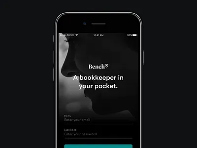Bench Mobile ios log in login mobile