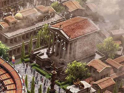 Penguin Audiobooks / THE GREEK CLASSICS / fragment 3d alekscg ancient city arena audiobooks cgi greek classics history kuskov penguin trojan horse