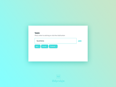 Tagging UI Design ildiesign ildiko ignacz tag tagging tagging ui tags ui ui design ux ux design
