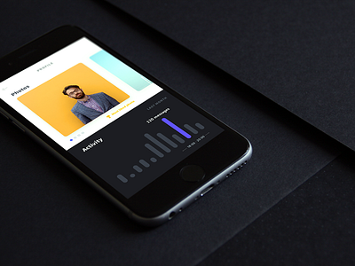 Tinder Profile Analysis activity analytics graph ios mobile photo tinder tinder app trophy ui userinterface ux