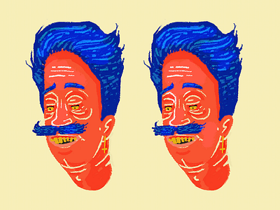 And Twins hair illustration twins weird