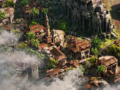 Penguin Audiobooks / INDIAN MYTHOLOGY / fragment 3d alekscg ancient city arena audiobooks cgi hindu history indian epic indian mythology kuskov penguin