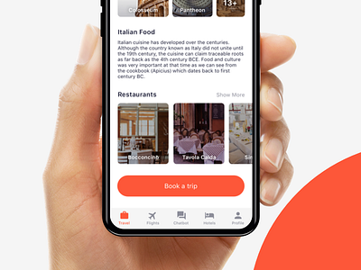 Travelisto UI Kit - Book A Trip app free freebie gif ios iphone iphone x sketch travel travelisto trip ui