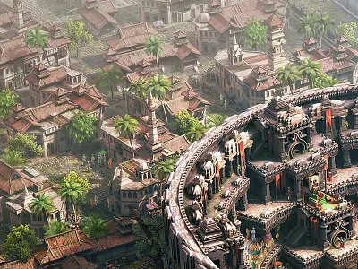 Penguin Audiobooks / INDIAN MYTHOLOGY / fragment 3d alekscg ancient city arena audiobooks cgi hindu history indian epic indian mythology kuskov penguin