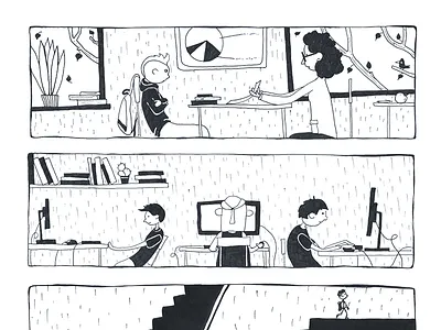 More "Career choice decision" illustrations book children doodle hungary illustration ink lessons math printandprixelhouse school sketch