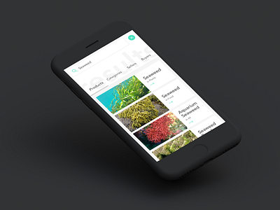 Daily UI Challenge #022 - Search cards daily ui ecommerce results search search results seaweed