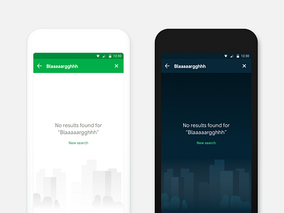 Search Empty States dark design empty empty state illustration light material search theme