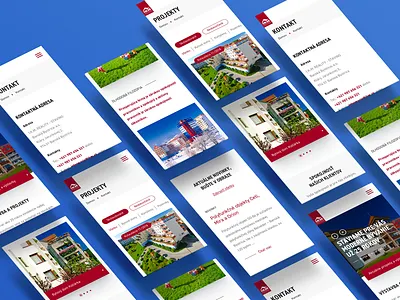 IKM – mobile version architecture building development ikm mobile responsive ui ux webdesign