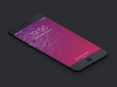 Wallpaper Iphone 6 7 002 design geometric gradient iphone iphone 6 wallpaper shape wallpaper