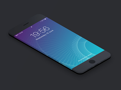 Free iPhone 6 & 7 Wallpaper 001 design free freebie geometric iphone wallpaper iphone wallpaper free shape wallpaper