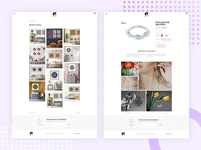 Katarina Ziak – Gallery & Detail detail gallery jewelry jewels minimal product ui ux web webdesign