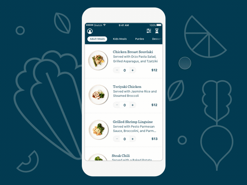 Shorebox add to cart flow add to cart animation interaction design mobile product design ui design ux design