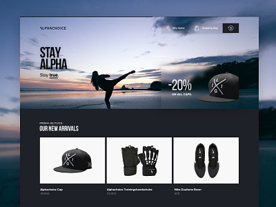 Alphacoice - Product Catalogue [Dark Theme] alphacoice product catalogue shop shop design storyblok storyblok template storyblok theme