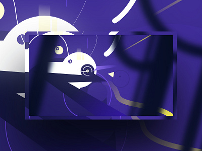 ▲ Lets Make Shapes ▲ | 73 | Abstract affinity designer design glow gradient graphics letsmakeshapes sci fi shape visual