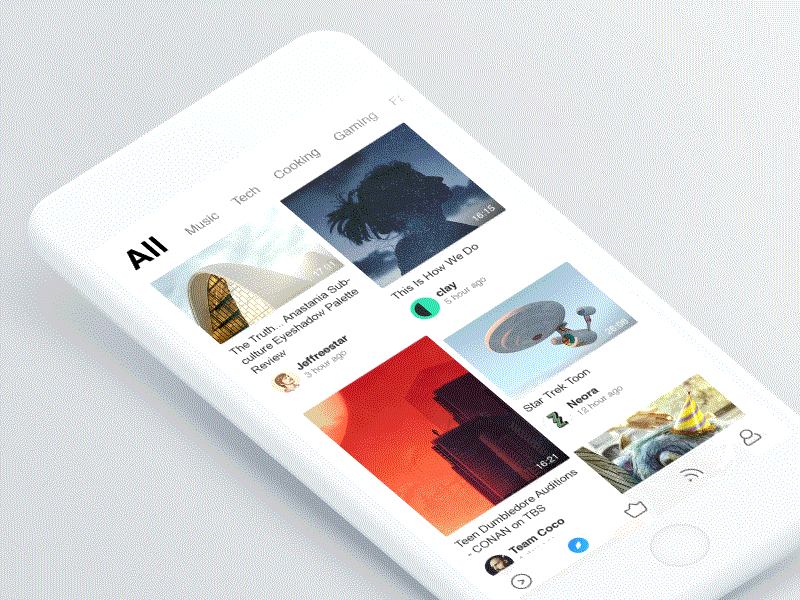 Player Page flat flat design gif ios11 iphone timeline user experience user interface ux video youku