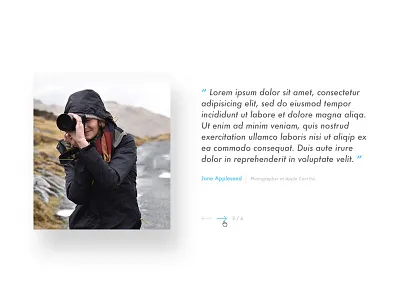Product Endorsement endorsement product review testimonial ui ux