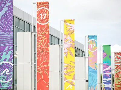 Gauntlet 2017 III banner banners beach camp church daytona beach environmental floral florida summer