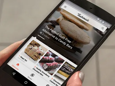 video playlist android feed android android bottom nav material design mobile design playlist ui design video