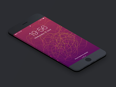 Free iPhone 6 & 7 Wallpaper 005 design free freebie geometric iphone wallpaper iphone wallpaper free shape wallpaper