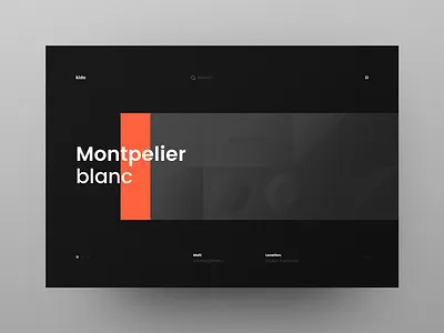 kido–800 blue gradient graphic design minimalistic select ui ux web design white